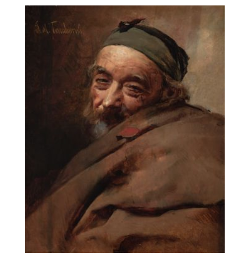 Retrato, Josep Maria Tamburini, siglo XIX